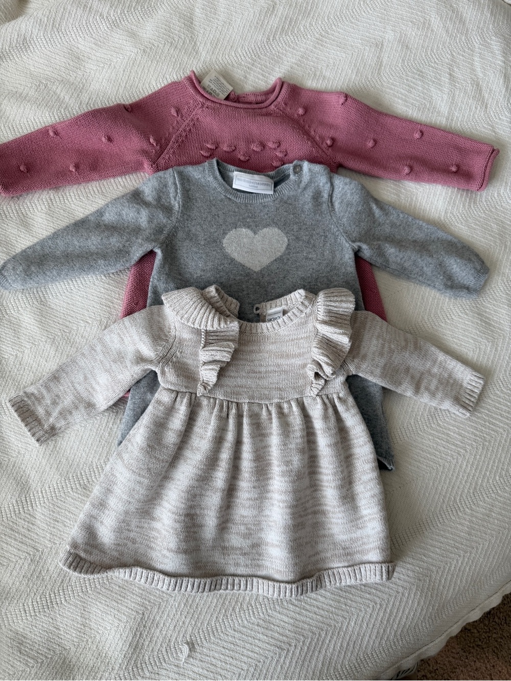 Baby Girl Knitted Dresses
